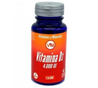 Vitamina D3 4000ui (60 cápsulas)