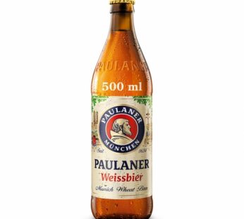 Cerveza Paulaner Weissbier botella Pack 20 botellas