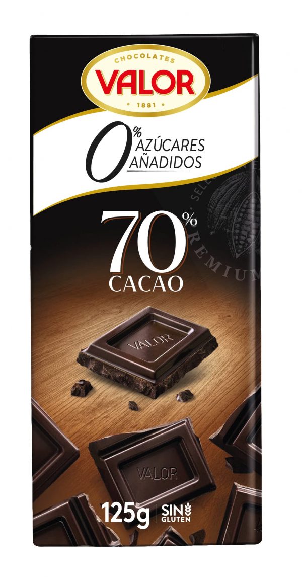 CHOCOLATE NEGRO VALOR 70%