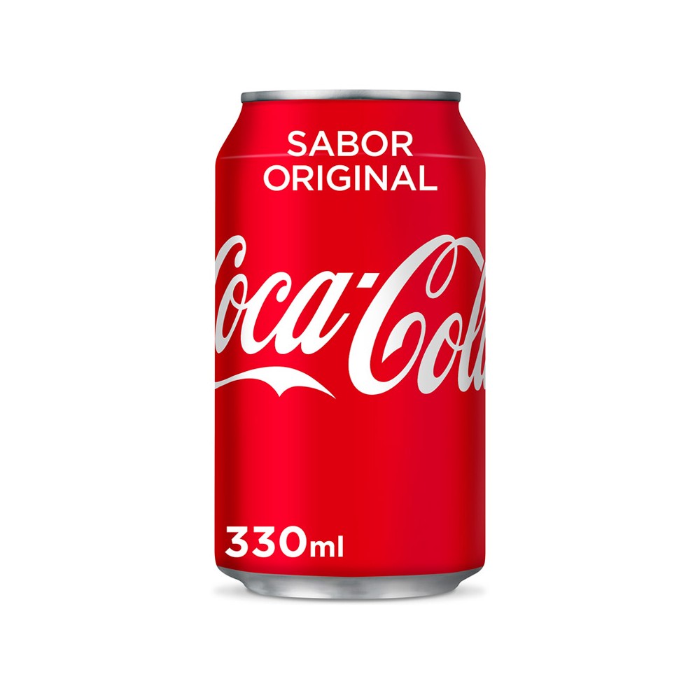 COCA COLA LATA 330 ML. 24 UNIDADES.