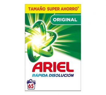 Ariel detergente original 65 Lavados