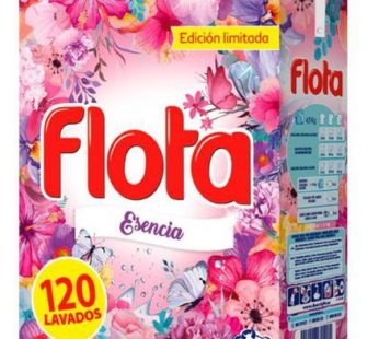 Flota Esencia Detergente Polvo 120 Lavados