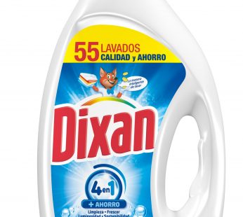 DETERGENTE DIXAN TOTAL 4 + 1 55 LAVADOS