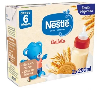 PAPILLA NESTLE LECHE, CEREALES Y GALLETAS