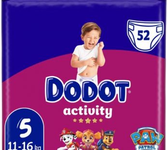 PAÑAL DODOT ACTIVITI 52 UNID TALLA 5
