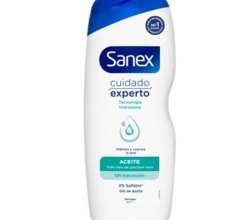 GEL SANEX CUERPO EXP. ACEITE 600 ML