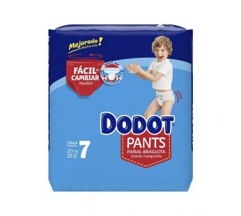 PAÑAL DODOT PANTS 23 UNID TALLA 7