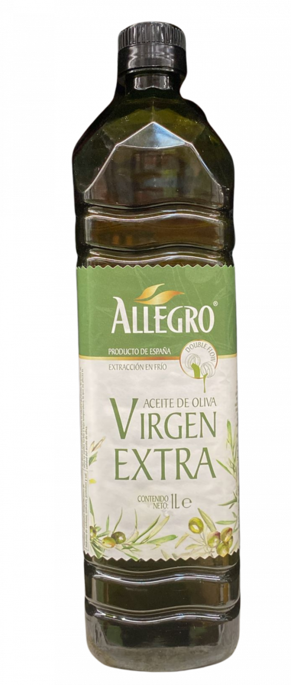 Aceite de Oliva Allegro Virgen extra 1Ltds