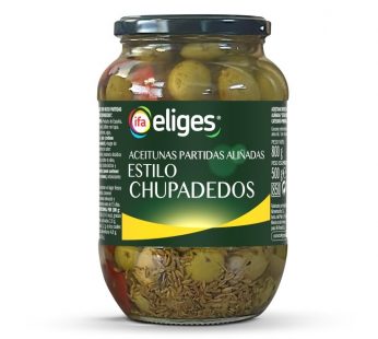 Aceituna Eliges Chupadedos 500G