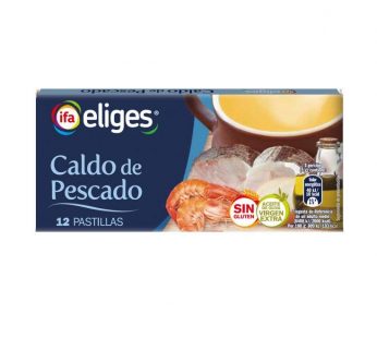 Caldo de Pescado Eliges 12 pastillas