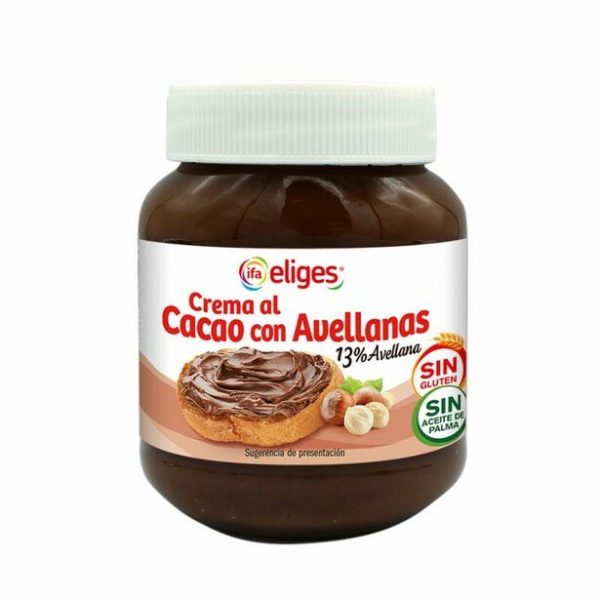 Crema al Cacao con Avellanas Eliges 400g