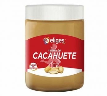 Crema de Cacahuetes Eliges 100% Eliges 500gr
