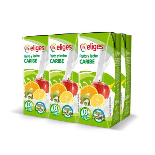 Fruta Leche Eliges Med.p6 200ml
