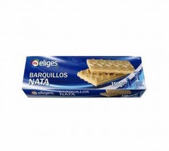 Galleta Barquillo Sabor nata 150gr