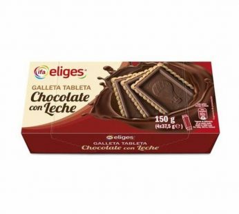 Galleta Tableta Chocolate Con leche Eliges 150gr