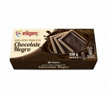 Galleta Tableta Chocolate Negro Eliges 150gr