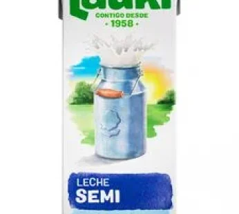 Leche Lauki Semindescremada 1L