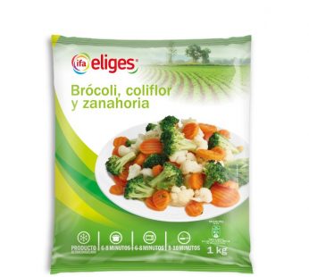 Mezcla Brocili/Colf/Zanahoria Eliges 1kg