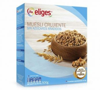 Muesli Crujiente sin Azucares Añadidos 500gr