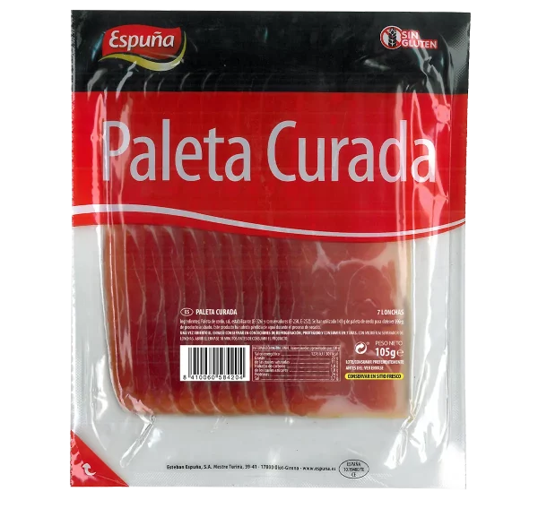 Paleta Curada Espuna Loncha 105g