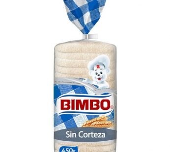 Pan Bimbo Sin Corteza 450g