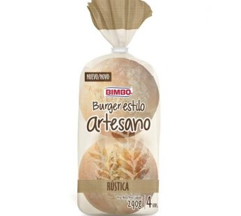 Pan Hamburguesa bimbo Art. Rustica 240g