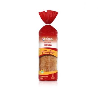 Pan de Molde Eliges 820grs