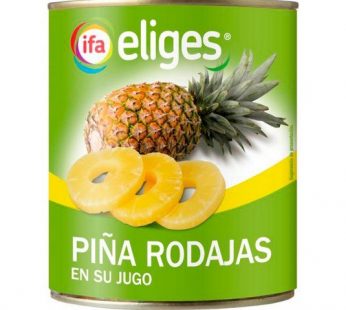 Piña en Rodajas en su jugo 340gr
