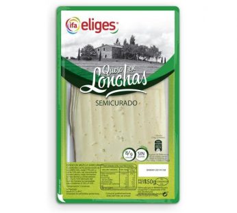 Queso en Lonchas Semicurado Eliges 150gr