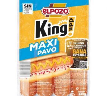 Salchicha King Pavo Elpozo 330g