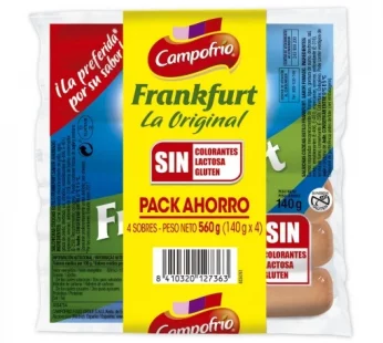 Salchichas Frankfurt Campofrío Pack 4U