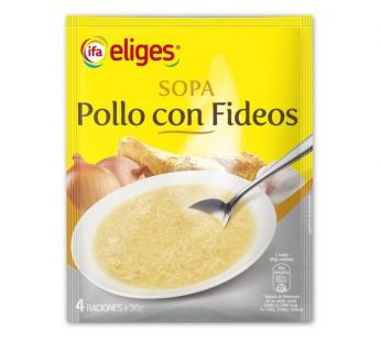 Sopa de Pollo con Fideos Eliges 80g