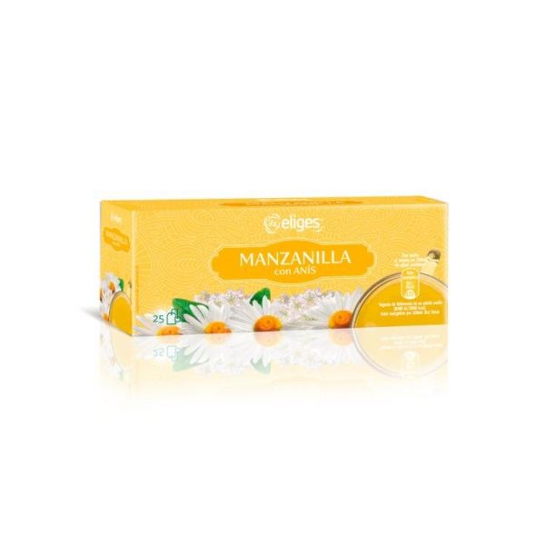 Te Manzanilla con Anis Eliges 25ud