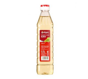 Vinagre Eliges Vino Blanco 0,5Lts