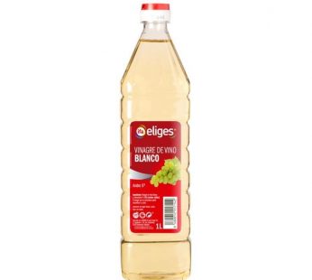 Vinagre Eliges Vino Blanco 1Lts