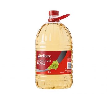 Vinagre Eliges Vino Blanco 5Lts
