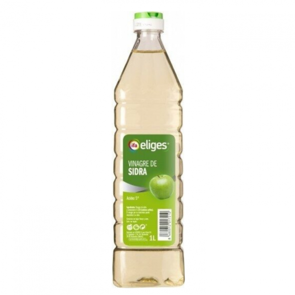 Vinagre Eliges de manzana Pet 1Lts
