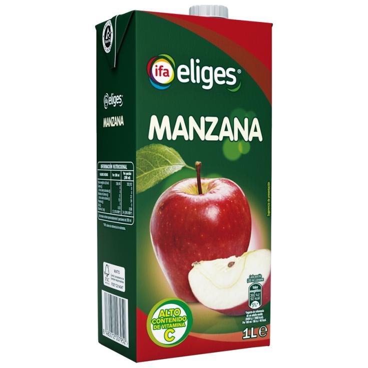 Zumo Eliges Manzana 100% 1Lts