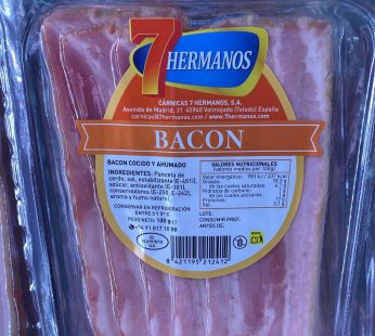 Bacon Ahumado 7 Hermanos 100g