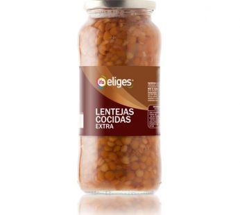 Lentejas cocidas 400gr ELIGES