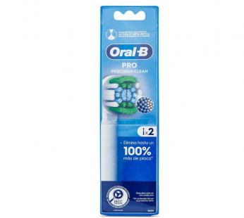 Recambio cepillo dental electrico Oral B precision clean 2 ud