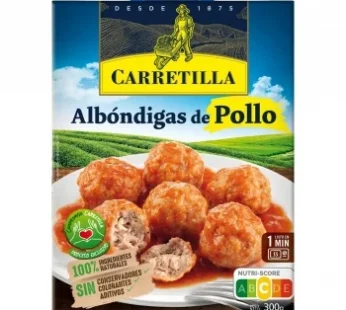 Albóndigas de pollo Carretilla 300 g.