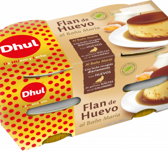 Flan de huevo dhul
