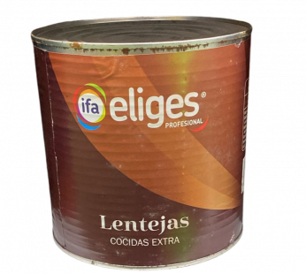 Lenteja Cocida Eliges Lata 2,6kg