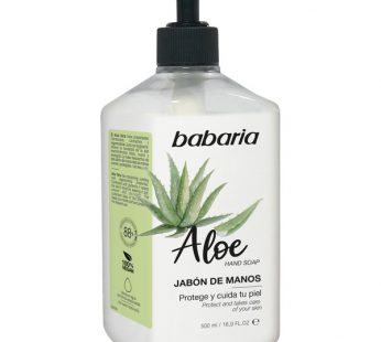 JABON DE MANOS ALOE VERA BABARIA 500 ML