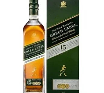 WHISKY J. WALKER GREEN 15 AÑOS 70 CL